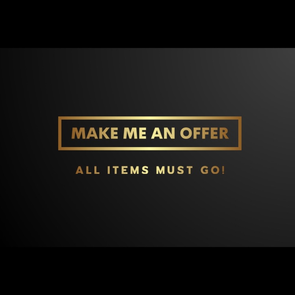 Open to reasonable offers!